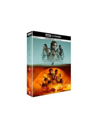 Blu-Ray Dune + Dune : Deuxième partie - 4K Ultra HD + Blu-ray