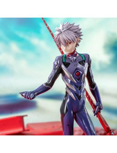 [FIGURINE] EVANGELION THRICE UPON - LUMINASTA  - KAWORU NAGISA X SPEAR FIG
