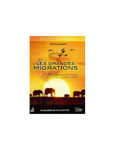 Dvd National Geographic - Les grandes migrations - Édition Intégrale