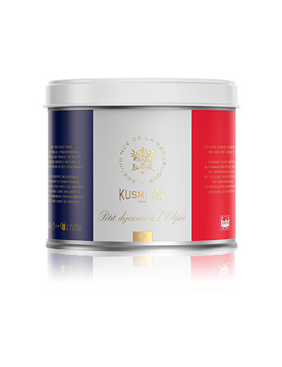 Mélanges Bien-être Petit déjeuner à l'Elysée bio - Boîte métal 100gr