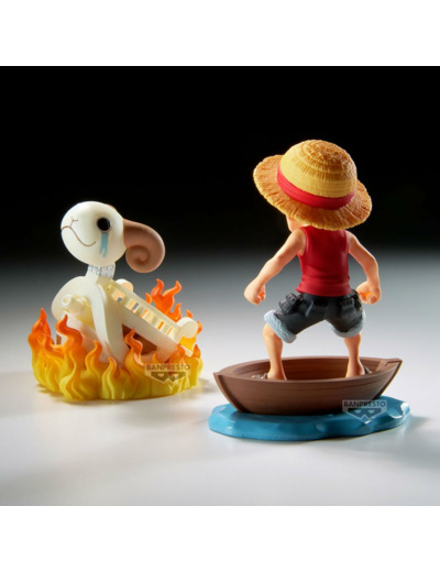 [figurine] ONE PIECE - WCF LOG STORIES - LUFFY & GOING MERRY