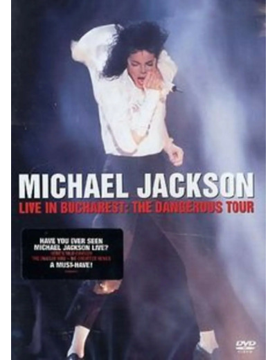 Dvd Michael Jackson - Live in Bucharest: The Dangerous Tour