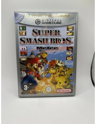 Jeu Game Cube Super Smash Bros Melee Gc