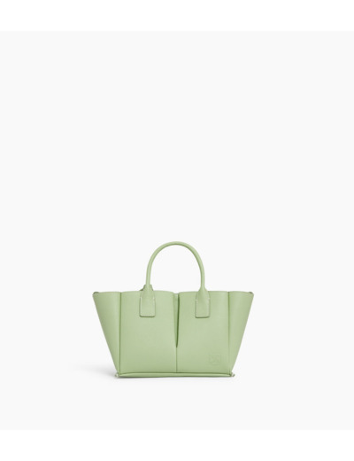 Petit sac à main Elena en cuir grainé