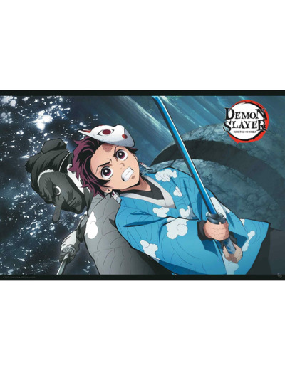 [POSTER] DEMON SLAYER - Poster Maxi 91,5x61 Tanjiro & Urukodaki