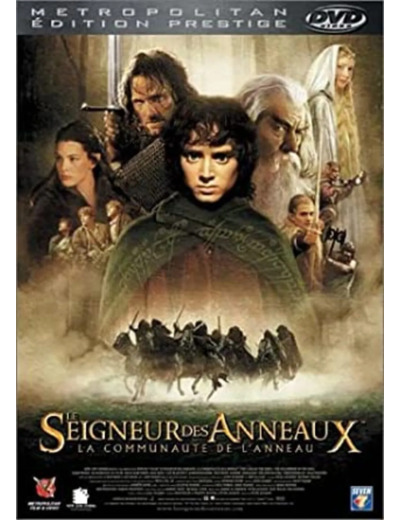 Dvd Le Seigneur I, La Communauté de l'anneau 2 DVD [Édition Prestige]
