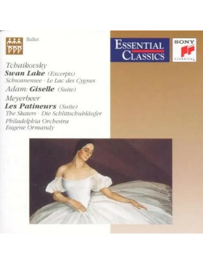 Cd Tchaikovsky Swan Lake, Adam Giselle, Meyerbeer Patineurs, Ormandy, Ovp