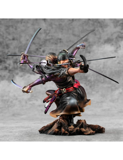 [EXCLU WEB] One Piece - Figurine Roronoa Zoro Portrait Of Pirates Wa-Maximum Demon Spirit Kyuutouryu Ashura