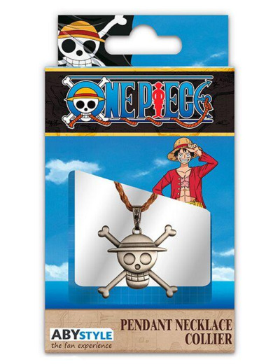 ONE PIECE - Collier avec pendentif 3D "Skull"