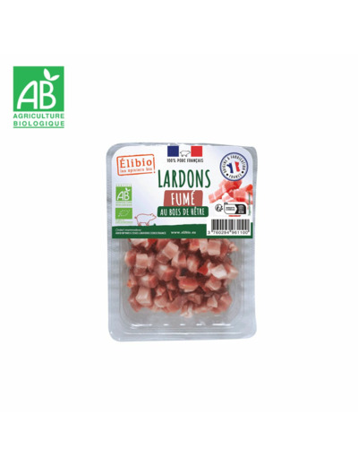 Lardons fumés au bois de Hêtre - 150gr
