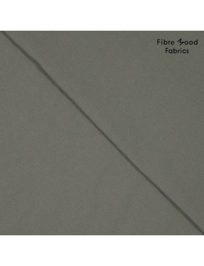 Fibre Mood - Tissu Nylon Imperméable pour Vêtements de Sport et Plein Air "Dyron" - Uni Gris Moyen