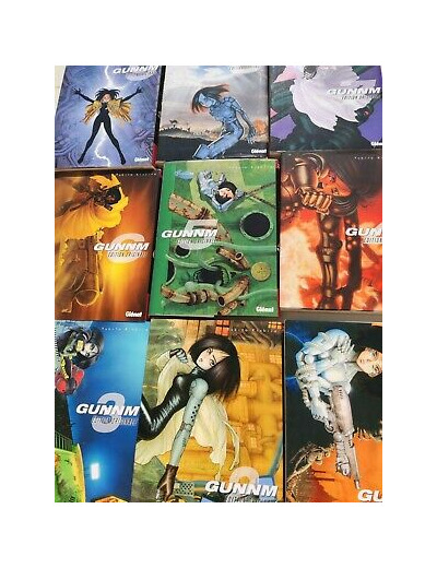[COLLECTION MANGA] GUNNM intégral T1 à 9 édition originale ( OCCASION )