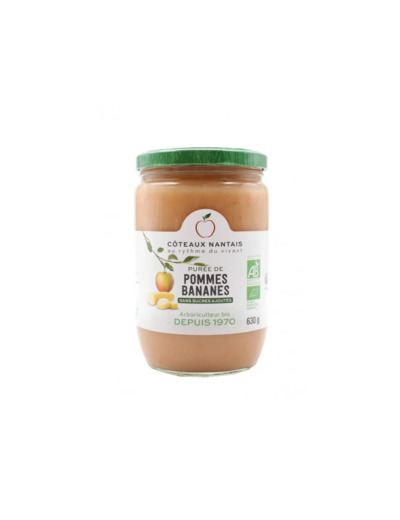 Purée pomme banane 630g x 1