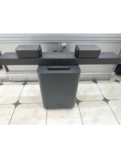 Barre de son JBL Bar 9.1 - Système de barre audio - pour home cinéma - canal 9.1 - sans fil - Bluetooth - 820 watt (Totale)