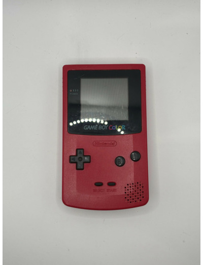 Console Nintendo Game Boy Color rouge diablotin