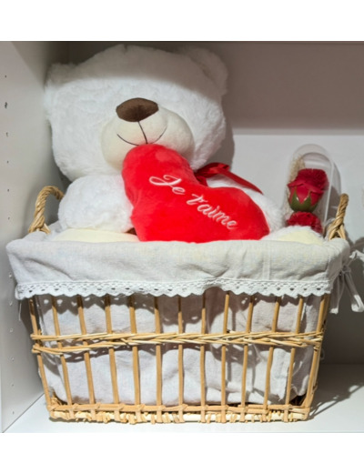 Panier étreinte d'amour