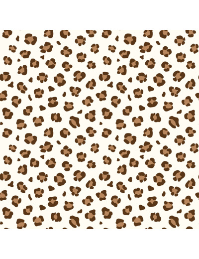 Sélection Coup de coudre - Popeline de Coton Léopard