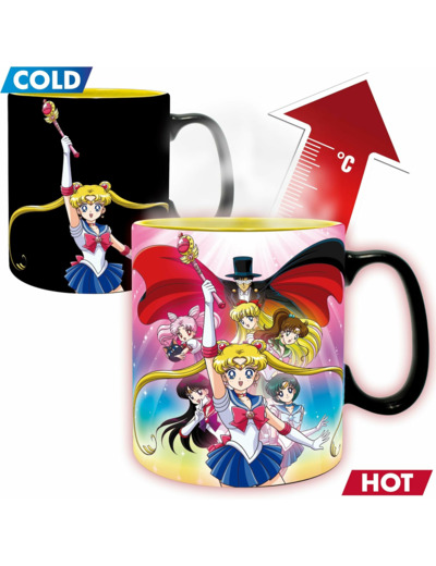 [MUG] SAILOR MOON - Mug Heat Change - 460 ml - Groupe