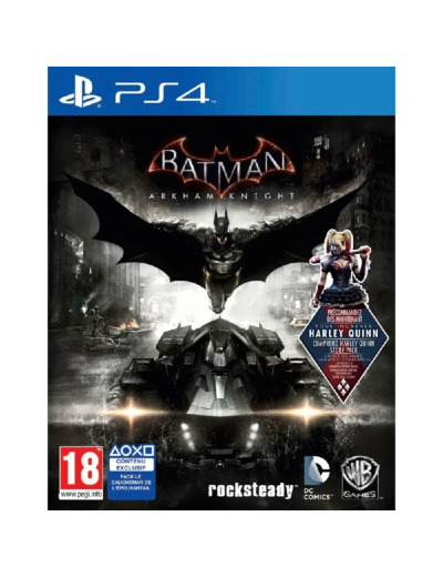 Jeu Ps4 Batman Arkham Knight