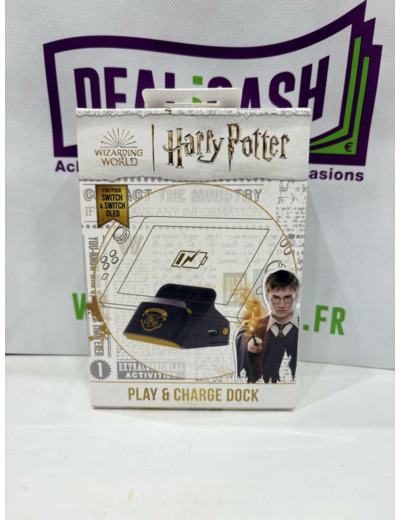 Dock Et Stand 2 En 1 Support Recharge + Connexion Tv - Harry Potter