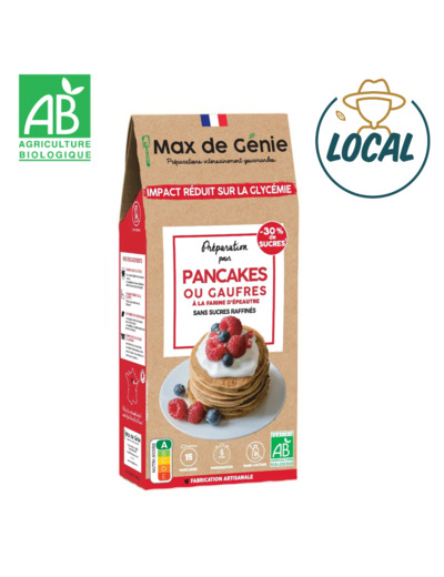 Préparation pour pancakes à la farine d’épeautre