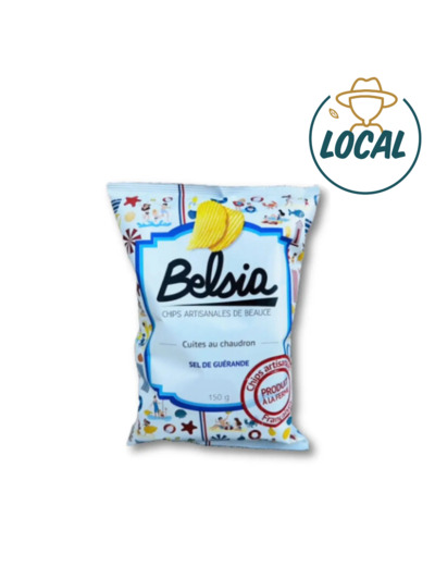Chips de Léopold - Sel de Guérande ondulée - Belsia