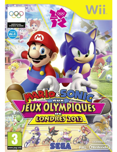 Jeu WII Mario & Sonic aux Jeux Olympiques de Londres 2012