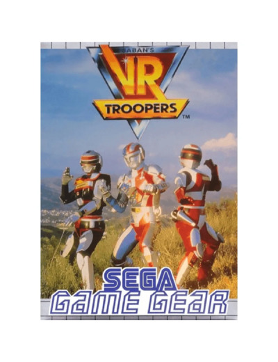 Jeu Sega Game Gear Saban's Vs Troopers