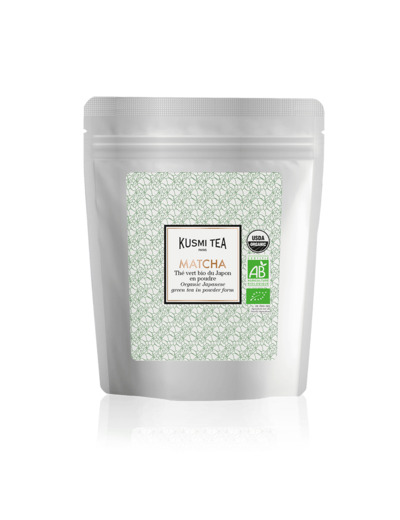 Thés Natures Verts Matcha Bio - Sachet doypack 100 gr