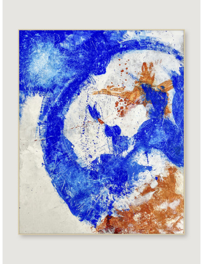 « Mi-Air » - Acrylique sur toile - 100x81 cm
