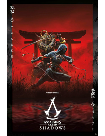 [POSTER] ASSASSIN'S CREED - Poster  91,5 x 61 cm - Shadows key art