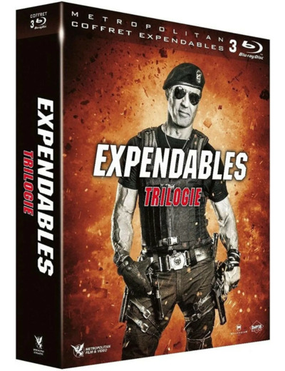 Blu-Ray Coffret trilogie expandables