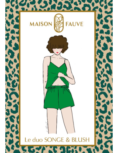 Maison Fauve – Patron Femme Duo Pyjama "Songe et Blush" du 34 au 52