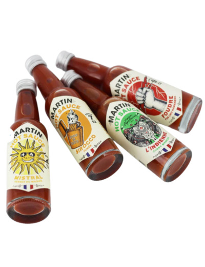 Coffret de 4 sauces Martin au choix