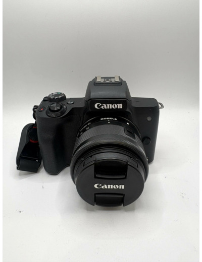 Canon EOS M50 - Appareil photo numérique - sans miroir - 24.1 MP - APS - C - 4K / 25 pi/s - 8.3x zoom optique objectif EF - S 18 - 150 mm IS STM - Wi - Fi, NFC, Bluetooth - noir