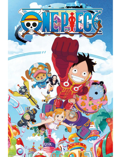 [POSTER] ONE PIECE - Poster Maxi 91,5x61 - Egg Head Couverture