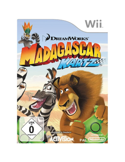 Jeu Wii Madagascar Kartz