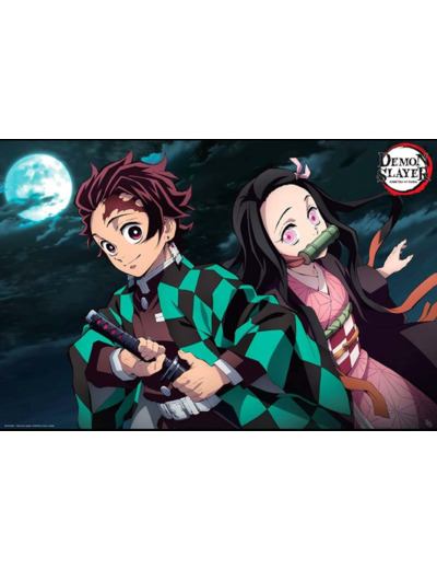 [POSTER] DEMON SLAYER - Poster Maxi 91,5x61 - Tanjiro & Nezuko