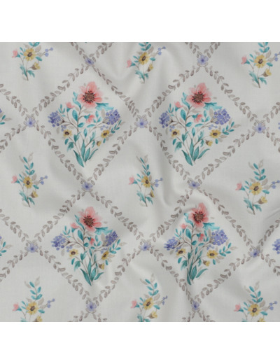 Sélection Coup de coudre - Popeline de Coton Imprimé Fleuri Vintage