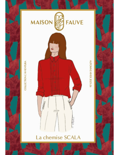 Maison Fauve - Patron Couture Femme Chemise "Scala" du 34 au 52