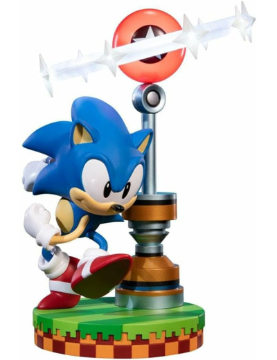 SONIC THE HEDGEHOG Statuette Sonic Version Collector F4F 27cm