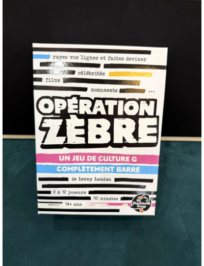 Blackrock Games OPÉRATION ZEBRE 30 min Jeu de cartes