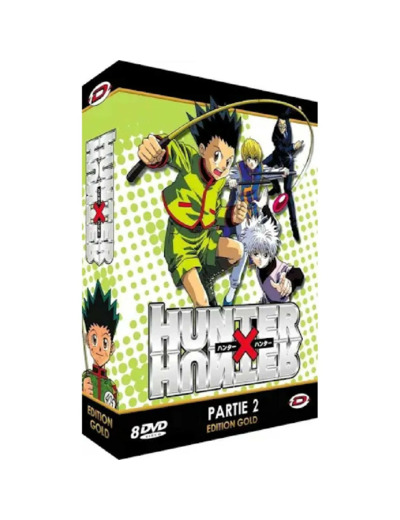 Dvd Hunter X Hunter - Partie 2 + OAVs - Edition Gold (8 DVD + Livret)