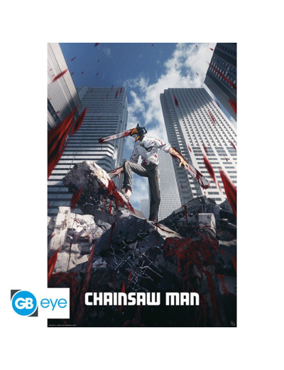 [POSTER] CHAINSAW MAN - Poster (91,5 x 61 cm)  - Key visual