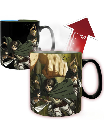 [MUG] ATTACK ON TITAN Mug Heat Change 460 ml