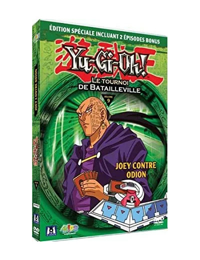 Dvd Yu - Gi - Oh! - Saison 2 - Le tournoi de Batailleville - Volume 09 - Joey contre Odion