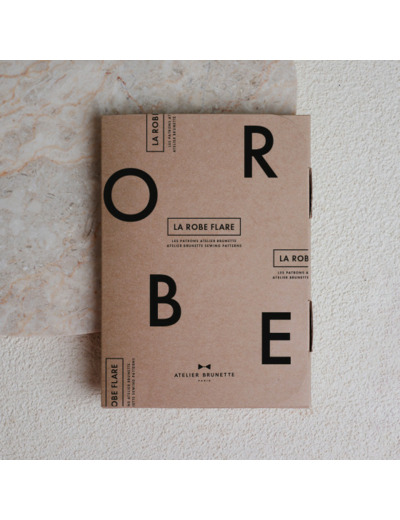 Atelier Brunette – Patron Couture La robe FLARE du 34 au 50