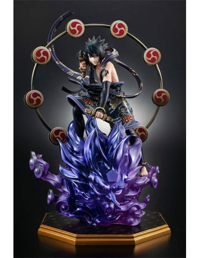 [EXCLU WEB] Megahouse Naruto Shippuden Statuette PVC Precious G.E.M. Series Sasuke Uchiha Thunder God 28 cm