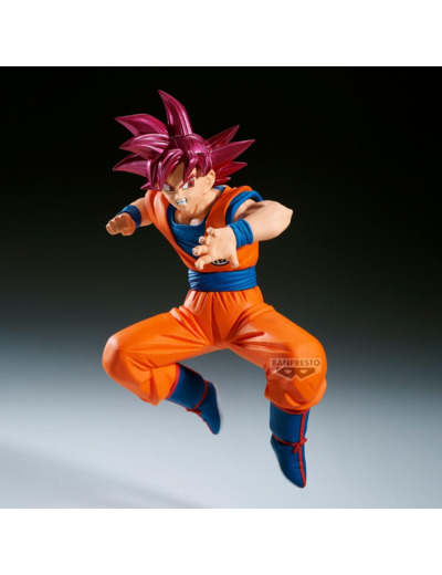 [FIGURINE] Dragon Ball Z / Super - Match Makers - Goku Super Saiyan God (Vs Beerus) 12 cm