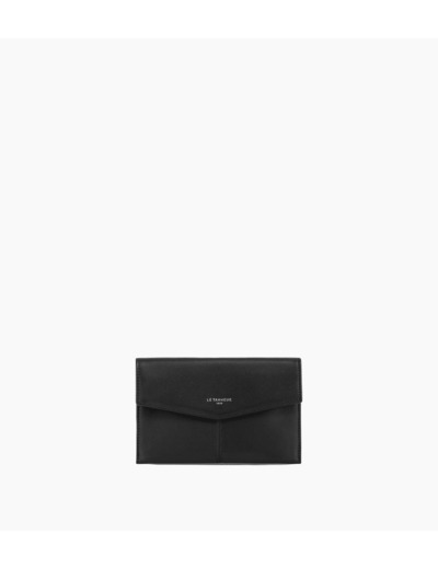 Pochette enveloppe moyen modèle Charlotte en cuir lisse